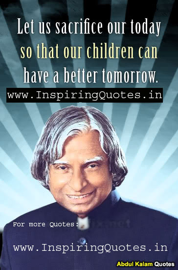 Abdul Kalam Quotes on Success images wallpapers