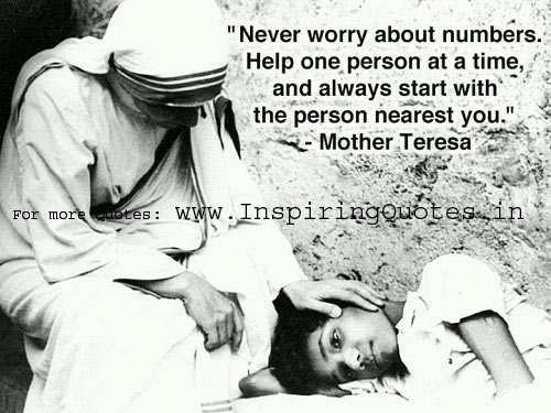 Thoughtfull Quotes of Mother Teresa pictures