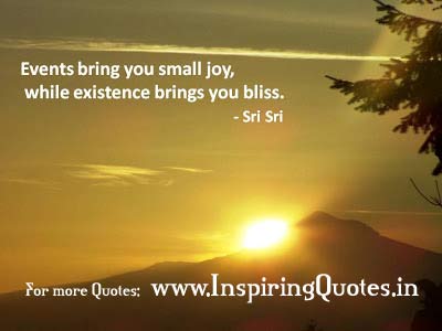 Great Quotes by sri sri Ravishankar on joy