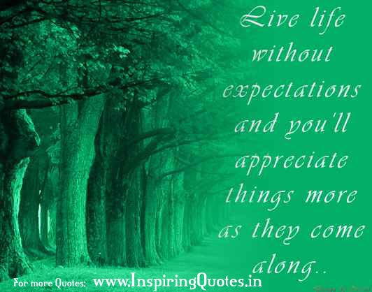 Life without expectations Quotes Thoughts Suvichar Images Wallpapers