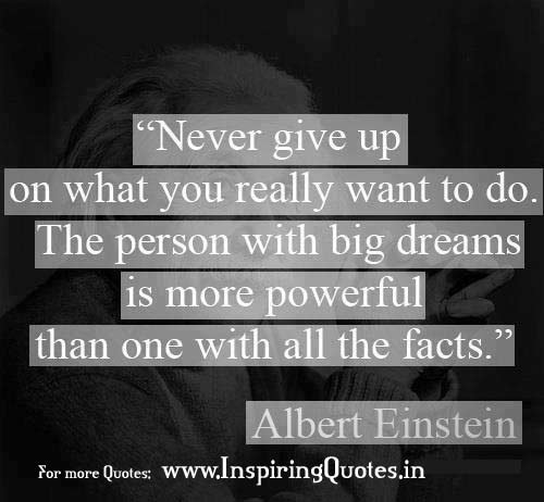 Famous Albert Einstein Quote about life - Albert Einstein Thought