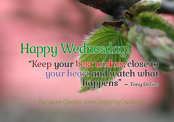 Happy Wednesday Wishes Motivational Inspirational Thoughts