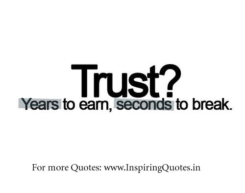 Trust Quotes Thoughts on Trust Pictures Images