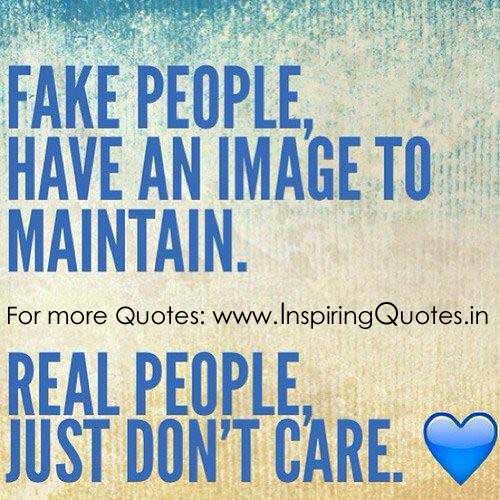 Quotes on Fake People and Real People Thoughts, Images Wallpapers Pictures