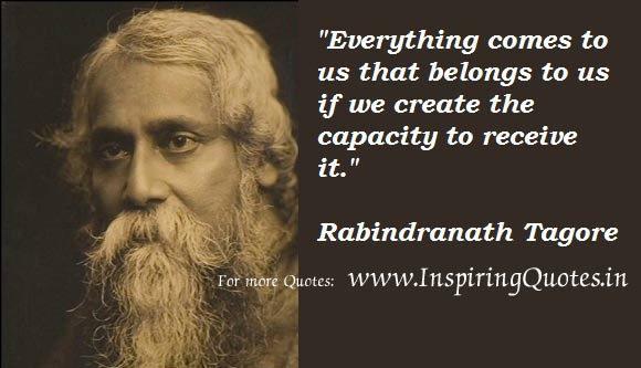 Rabindranath Tagore Success Quotes and Sayings
