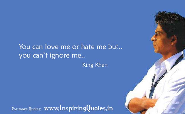 Sharukh Khan Quotes Thoughts and Sayings Images Wallpapers Pictures Photos