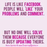 Facebook Quotes, Sayings about Facebook Friends - Thought for Facebook