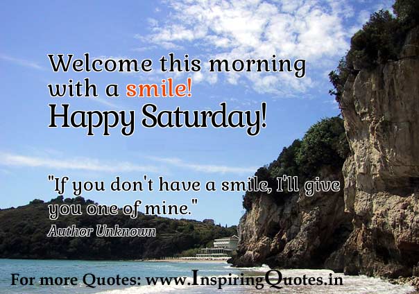 Happy Saturday Wishes Motivational Inspirational Quotes