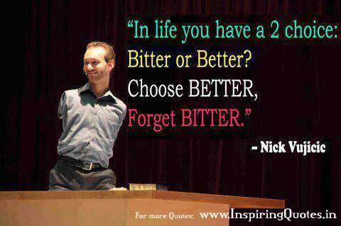 Nick Vujicic Inspirational Quotes, Thoughts Images Wallpapers Pictures