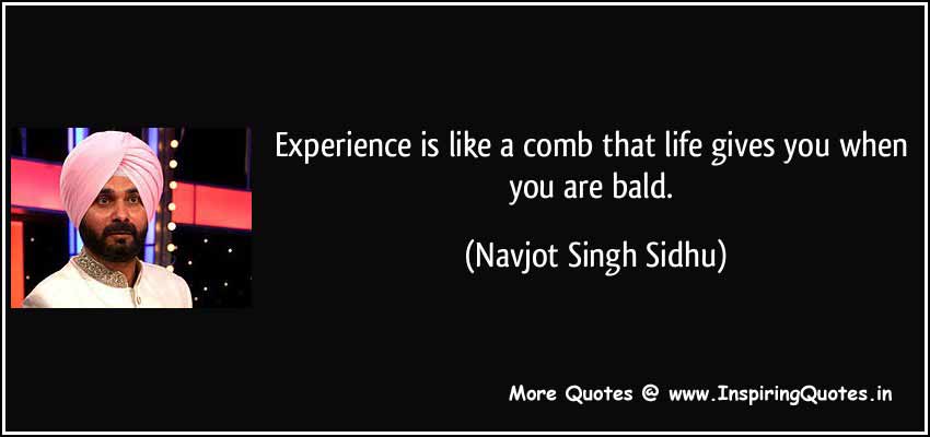 Navjot Singh Sidhu Quotes, Inspirational Quotations and Thoughts Images Wallpapers Pictures