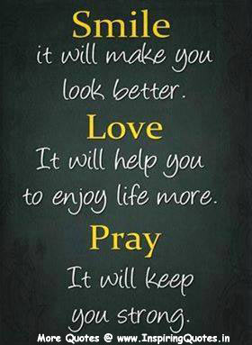 Thought for the Day, Follow Smile, Love Pray Daily, Good Thoughts Images Wallpapers Pictures