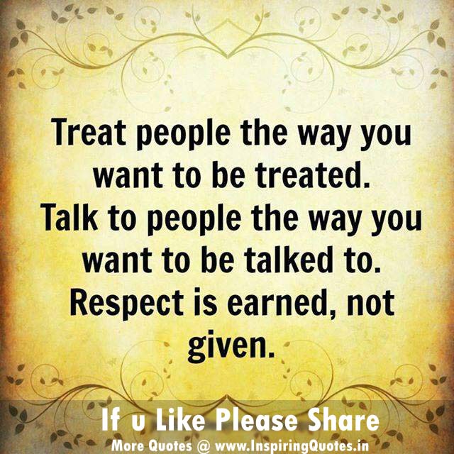 Respect People Quotes - Inspirational Thoughts Pictures, Wallpapers, Photos, Wallpapers