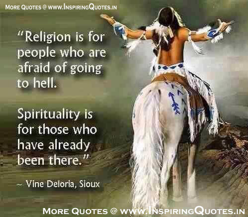 Religion Spiritual Quotes - Inspirational Spirituality Quote for the Day Image, Wallpapers, Photos, Pictures Download