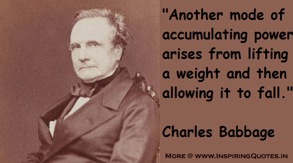 Great Charles Babbage Quotes